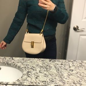 Chloe Drew Small Leather Shoulder Bag